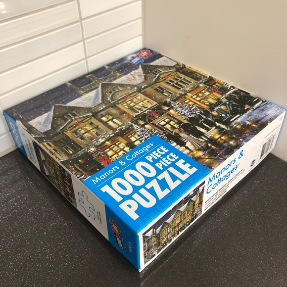 1000 piece Sure-Lox Winter Mansion puzzle - Picture 7 of 7